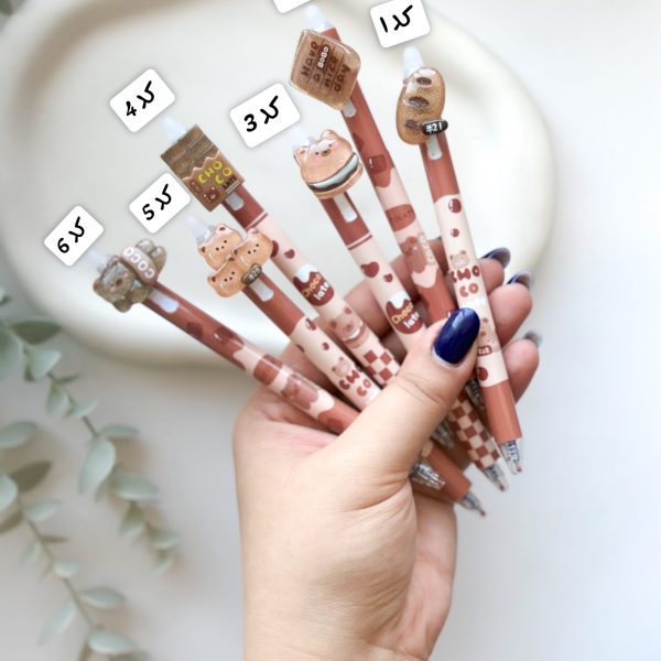 خودکار استیکر دار خرسی