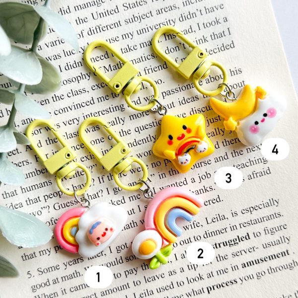 جاکلیدی آویز yellow love