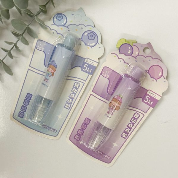 چسب کلیکی دو طرفه طرح دختر کیوت