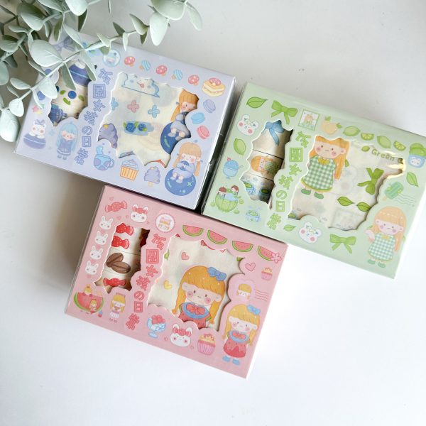 ست استیکر و چسب واشی