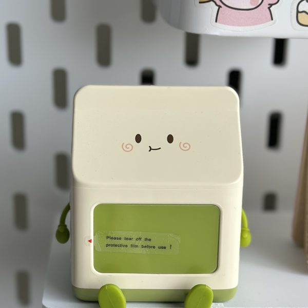 ساعت دیجیتال طرح پاکت شیر