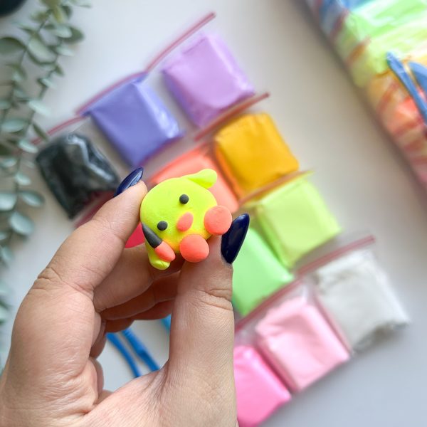 خمیر کلی ۱۲ رنگ