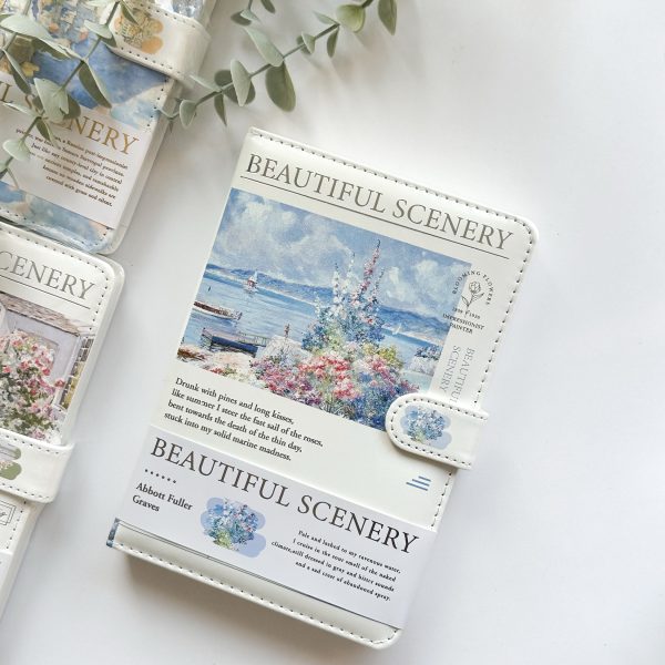 دفتر جلد پفکی طرح شهر