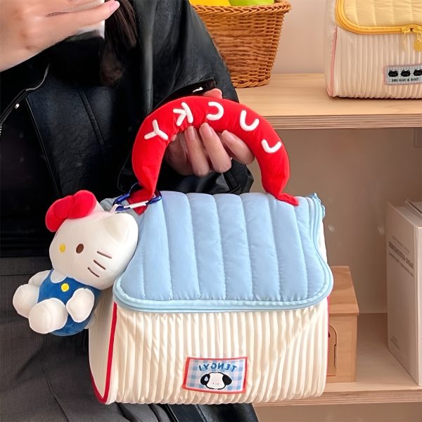 کیف آرایش پفکی