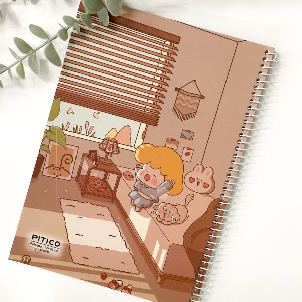 دفتر نقاشی ۴۰‌ برگ پیتیکو