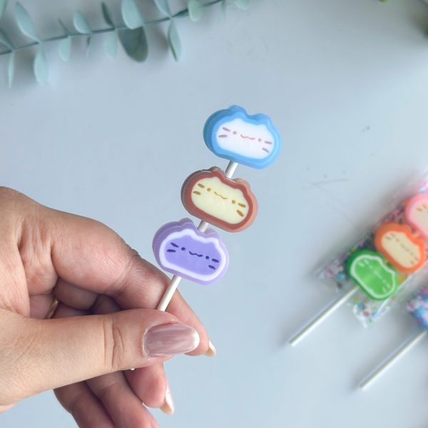 پاکن آبنباتی طرح گربه