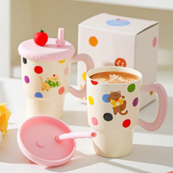 ماگ سرامیکی در دار سیب