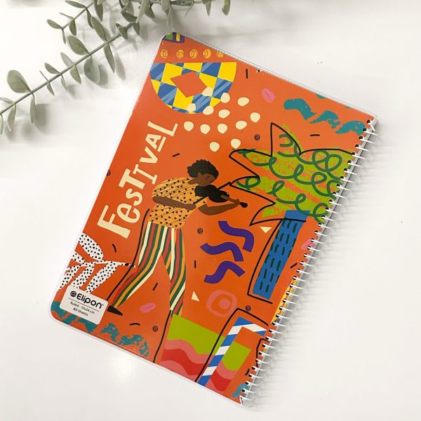 دفتر مجلد خط دار کارنوال الیپون