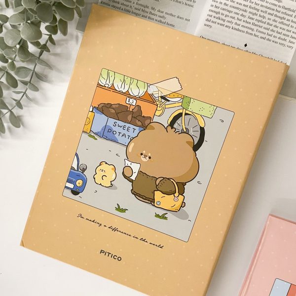 کلاسور ۲۶ حلقه ۱۰۰ برگ پیتیکو