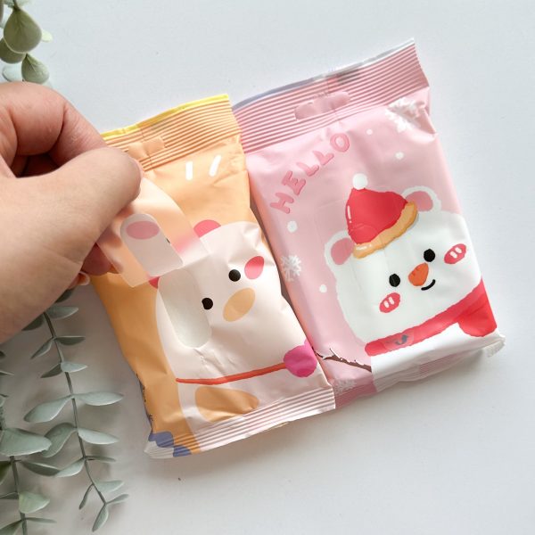 دستمال مرطوب کیوت سایز متوسط