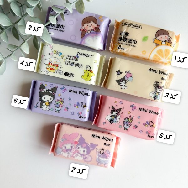 دستمال مرطوب کیوت