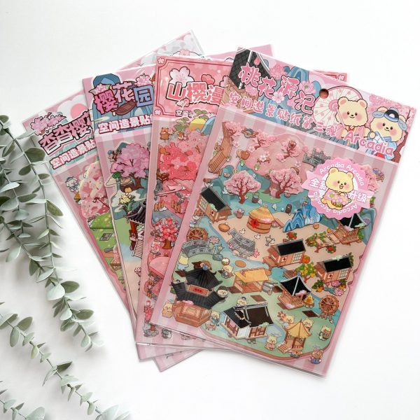 استیکر سه بعدی سایز بزرگ