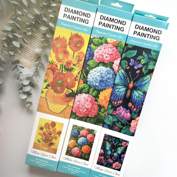 نقاشی الماسی بزرگسال جعبه ای ۴۰*۵۰