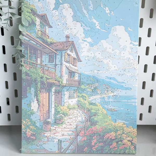 رنگ آمیزی با اعداد بومی ۳۰ در ۴۰